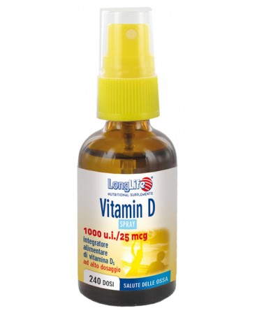 LONGLIFE VITAMIN D3 1000UI SPR