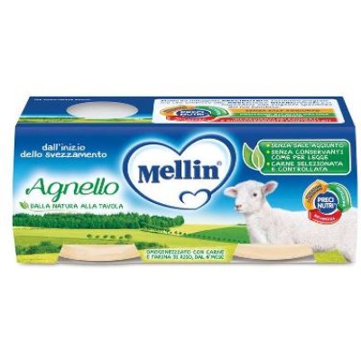 MELLIN OMOG AGNELLO 2X80G MELLIN OMOG AGNELLO 2X80G