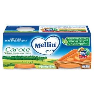 MELLIN-OMO CAROTE 2X80G MELLIN-OMO CAROTE 2X80G