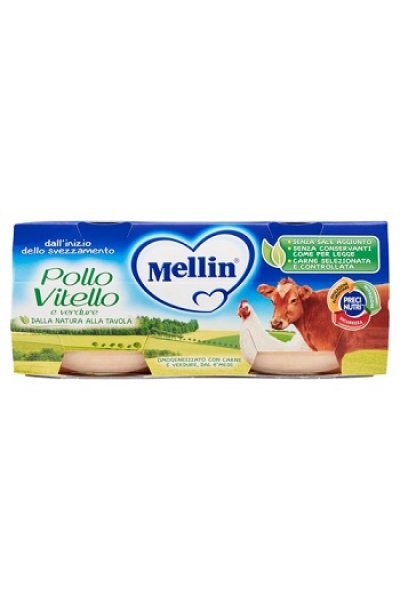 MELLIN OMOG POLLO/VIT VER2X80G MELLIN OMOG POLLO/VIT VER2X80G