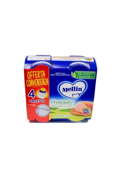 MELLIN OMOG PROSCIUTTO 4X80G MELLIN OMOG PROSCIUTTO 4X80G