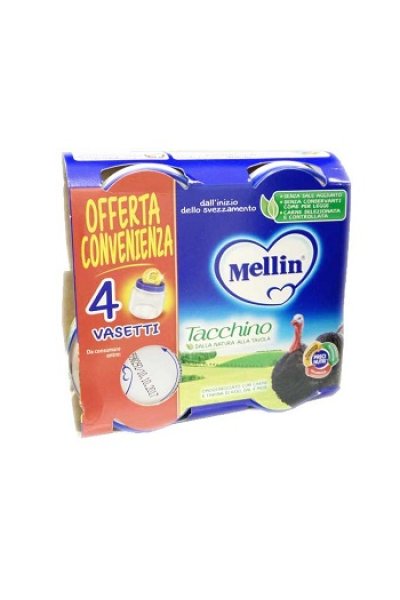 MELLIN OMOG TACCHINO 4X80G MELLIN OMOG TACCHINO 4X80G