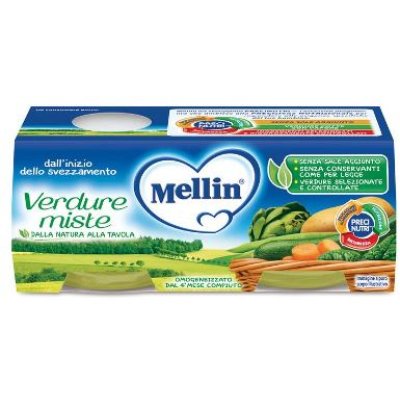 MELLIN OMOG VERDURE MISTE2X80G MELLIN OMOG VERDURE MISTE2X80G