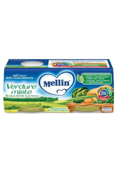 MELLIN OMOG VERDURE MISTE2X80G MELLIN OMOG VERDURE MISTE2X80G