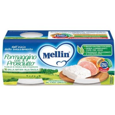 MELLIN-FORMAGGINO PROSCIUT 2X80G MELLIN-FORMAGGINO PROSCIUT 2X80G