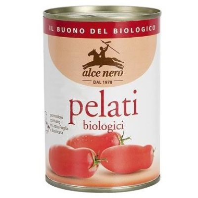 POMODORI PELATI BIO 400G ALCE POMODORI PELATI BIO 400G ALCE