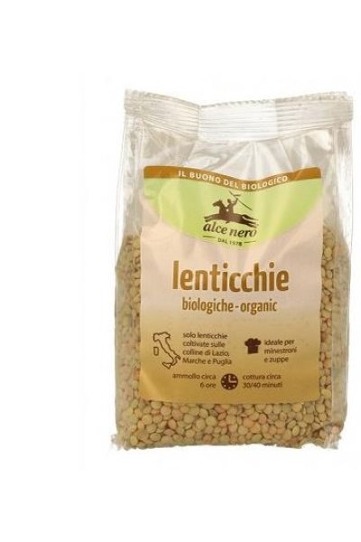 LENTICCHIE BIOLOGICHE 400G ALCE LENTICCHIE BIOLOGICHE 400G ALCE