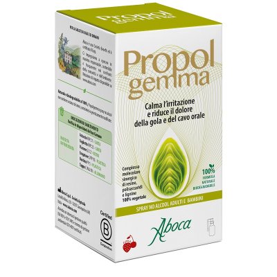 ABOCA propolgemma spray NO ALCOOL bambini dai 3 anni 30 ml.