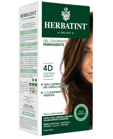 HERBATINT 4D CASTANO DORAT 135ML