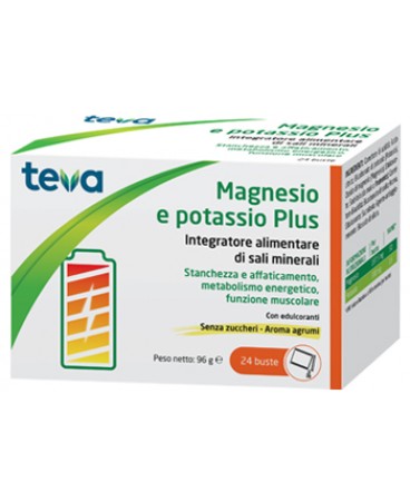 MAGNESIO POTASSIO TEVA 24BUST