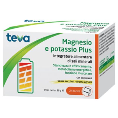 MAGNESIO POTASSIO TEVA 24BUST