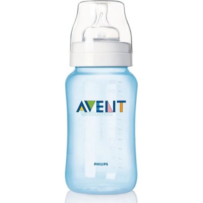 AVENT  BIB NAT 330ML AZZ 69817