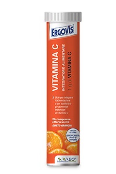 ERGOVIS VIT C 1000MG 20CPR EFF ERGOVIS VIT C 1000MG 20CPR EFF