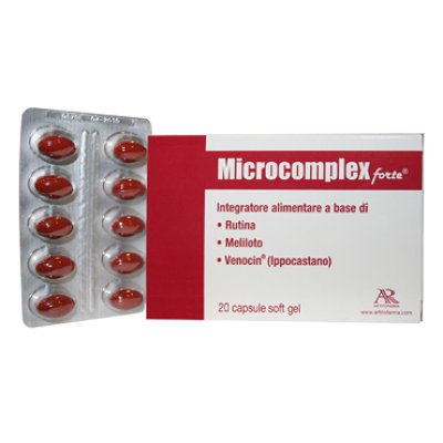 microcomplex forte integratore per la funzionalitÃ  del microcircolo 20 capsule 