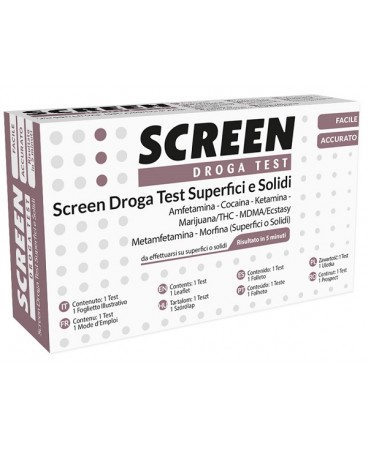 SCREEN DROGA TEST SUP/POLV 1PZ