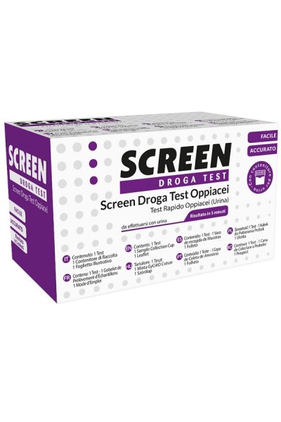 SCREEN DROGA TEST OPPIACEI SCREEN DROGA TEST OPPIACEI