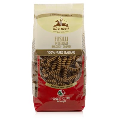 FUSILLI 100% FARRO INTEGRAL ALCE FUSILLI 100% FARRO INTEGRAL ALCE