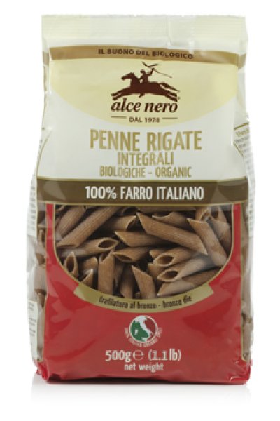 PENNE 100% FARRO INTEG BIO ALCE PENNE 100% FARRO INTEG BIO ALCE