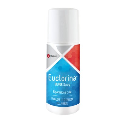 euclorina silver spray riparazione cute in caso di ferite, abrasioni, ustioni minori e lesioni cutanee