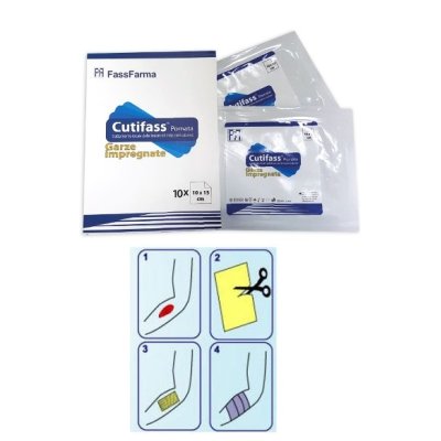CUTIFASS GARZA 10X15CM 10PZ