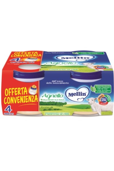 MELLIN-OMO.AGNELLO 4X80G MELLIN-OMO.AGNELLO 4X80G
