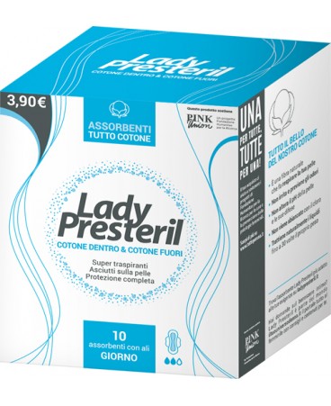PRESTERIL-LADY COT GG PROMO 10PZ