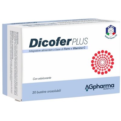 dicofer plus integratore a base di ferro e vitamina C 20 bustine