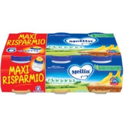 MELLIN-OMO BANANA 6X100G MELLIN-OMO BANANA 6X100G