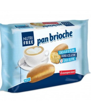 NUTRIFREE PAN BRIOCHE 4X60G