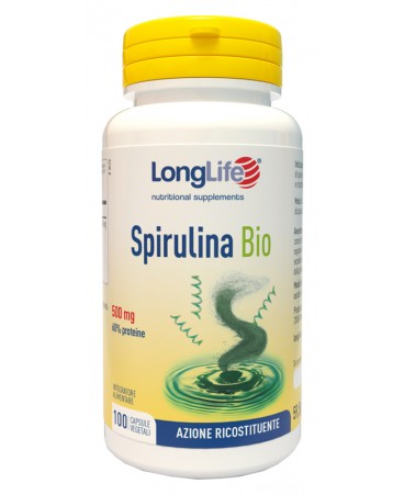 LONGLIFE SPIRULINA BIO 100CPS