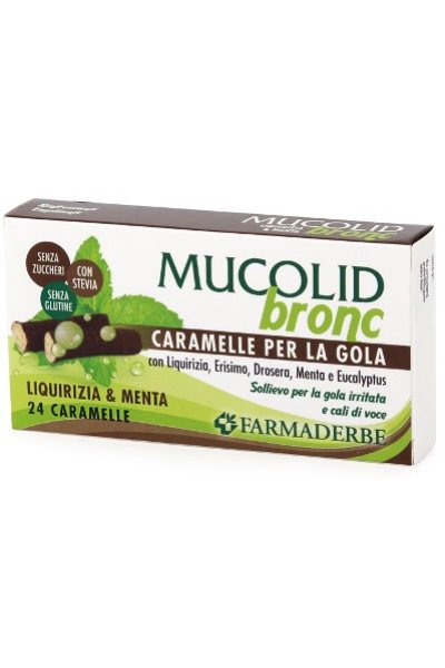 MUCOLID BRONC 24CARAMELLE LIQUIR MUCOLID BRONC 24CARAMELLE LIQUIR