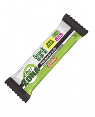 ENERZONA SNACK FONDENT NOIR 1BAR