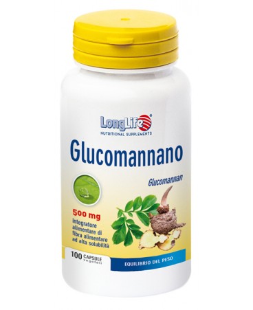 LONGLIFE GLUCOMANNANO 100CPS