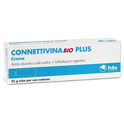 CONNETTIVINABIO plus crema a base di Acido ialuronico sale sodico 0,05% 25 mg.