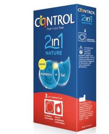 CONTROL 2IN1 NATURE+LUBE 3PZ