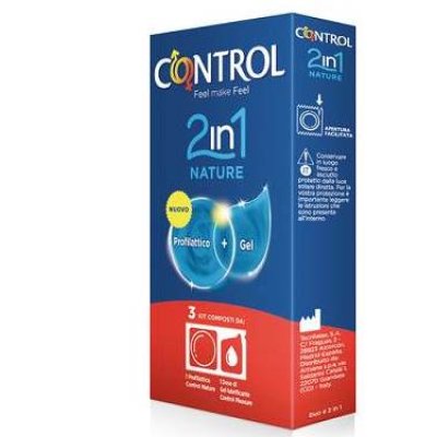 CONTROL 2IN1 NATURE+LUBE 3PZ