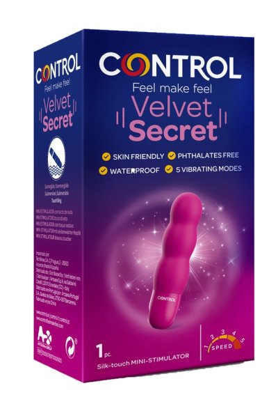 CONTROL VELVET SECRET CON PILA CONTROL VELVET SECRET CON PILA