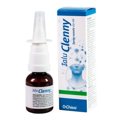 ialu clenny soluzione con acido ialuronico per idratazione, riparazione e protezione della mucosa nasale 20 ml. 
