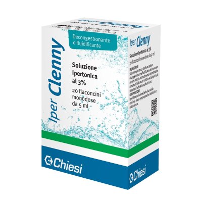 iper clenny 5 ml. 20 flaconcini soluzione ipertonica al 3% iper clenny 5 ml. 20 flaconcini soluzione ipertonica al 3%