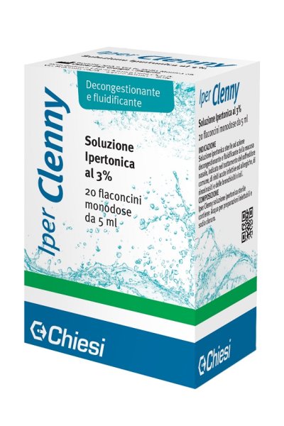 iper clenny 5 ml. 20 flaconcini soluzione ipertonica al 3% iper clenny 5 ml. 20 flaconcini soluzione ipertonica al 3%