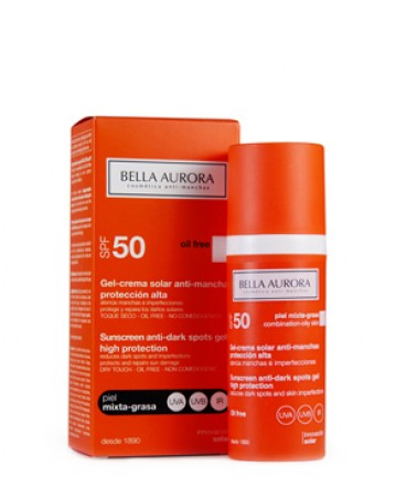 GEL SOLARE SPF50 OIL FREE A/MACC