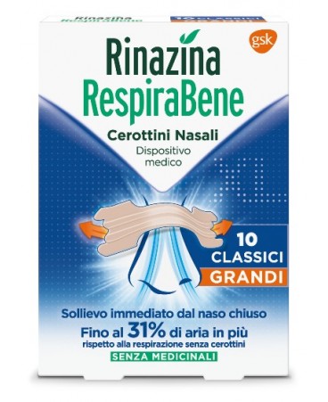 RINAZINA RESPIRABENE CL GR 10PZ