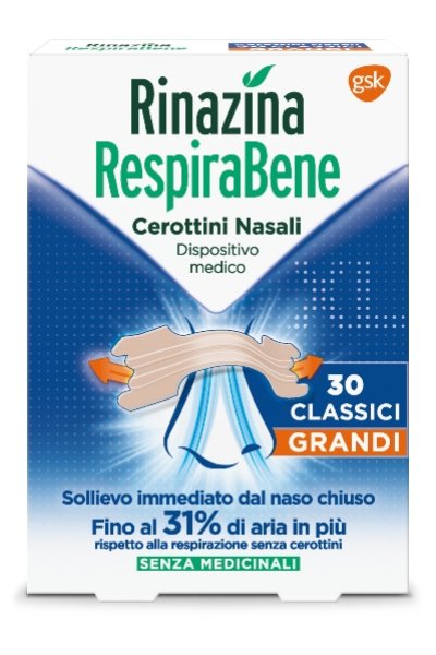 RINAZINA RESPIRABENE CL GR 30PZ RINAZINA RESPIRABENE CL GR 30PZ