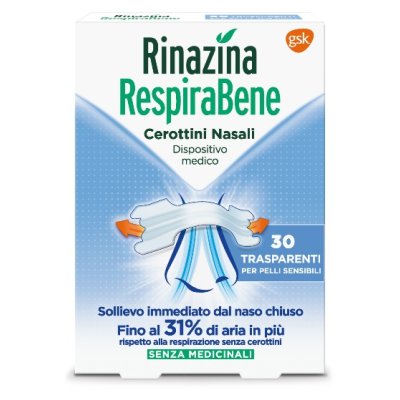 RINAZINA RESPIRABENE TRASP 30PZ