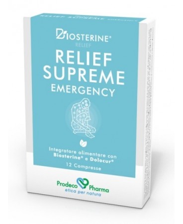 BIOSTERINE RELIEF SUP EME12CPR