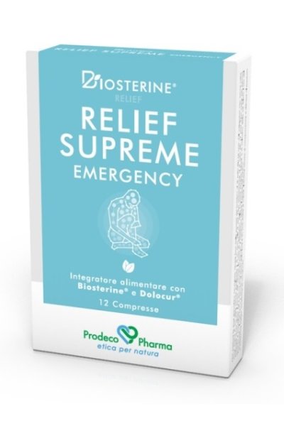 BIOSTERINE RELIEF SUP EME12CPR BIOSTERINE RELIEF SUP EME12CPR