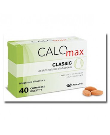 calomax classic integratore favorisce il transito intestinale 40 compresse