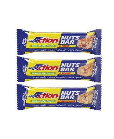 PROACTION NUTS BAR FRUTTA 30G