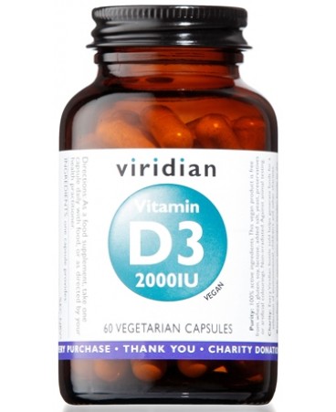 VITAMIN D3 2000IU 60CP VEG NATUR