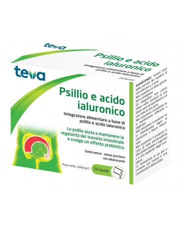 PSILLIO ACIDO IALURON 20BST TEVA